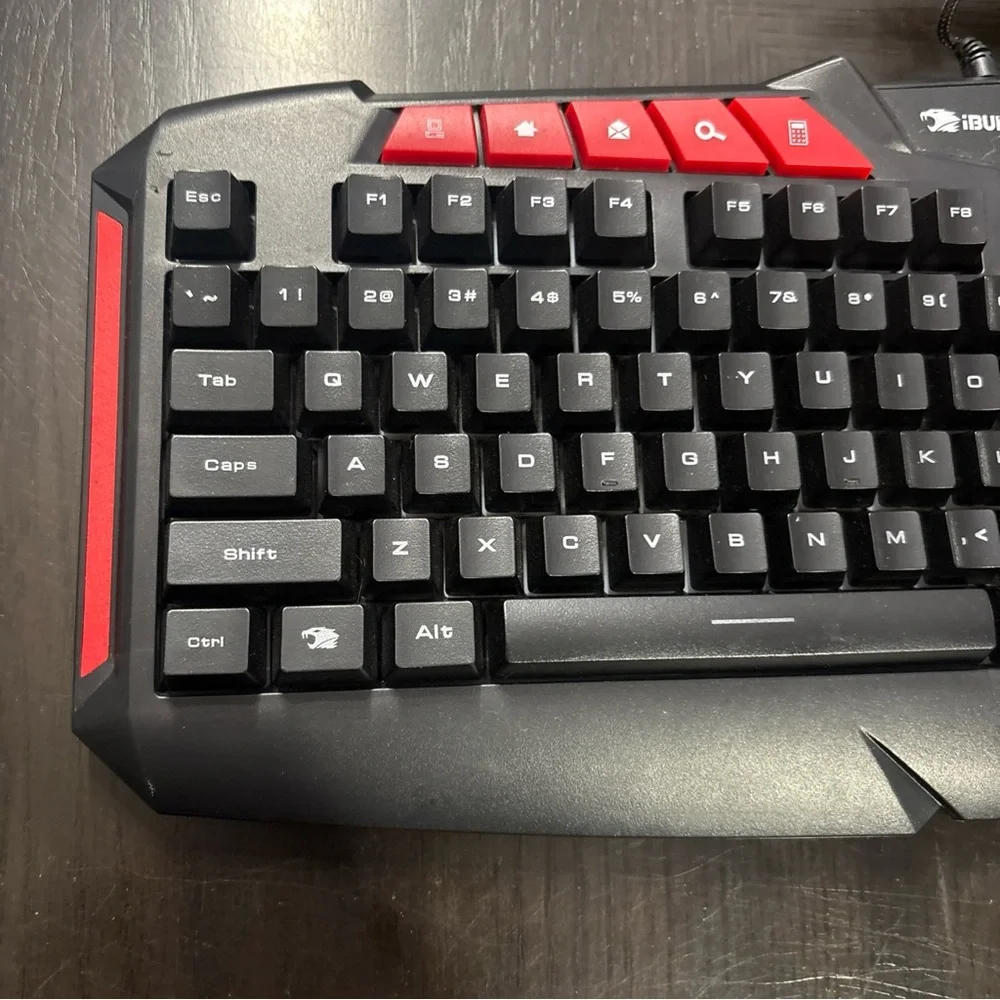 IBuyPower | IBP-ARES-M1-KB | Wired Keyboard | Black | Enhanced Gaming Experience